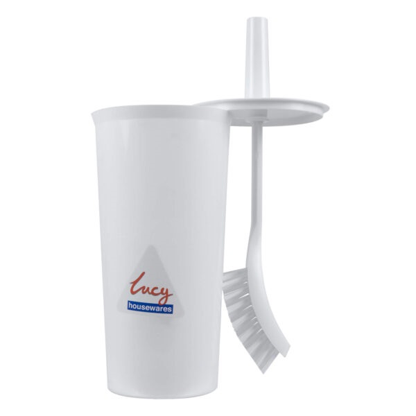 Click for a bigger picture.xx Lucy Toilet Brush With Lid + Holder