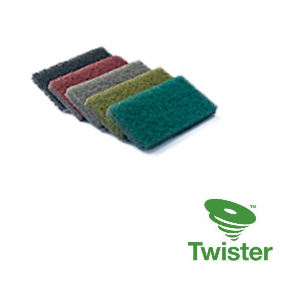 Click for a bigger picture.Twister Diamond Utility Pads Green