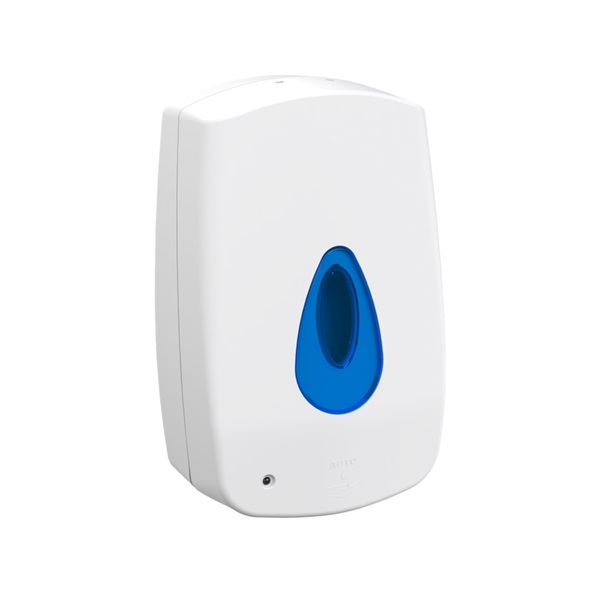 Click for a bigger picture.Touch Free Auto Soap Modular Dispenser 1.2 - Blue Teardrop (Bulk Fill Liquid Soap)
