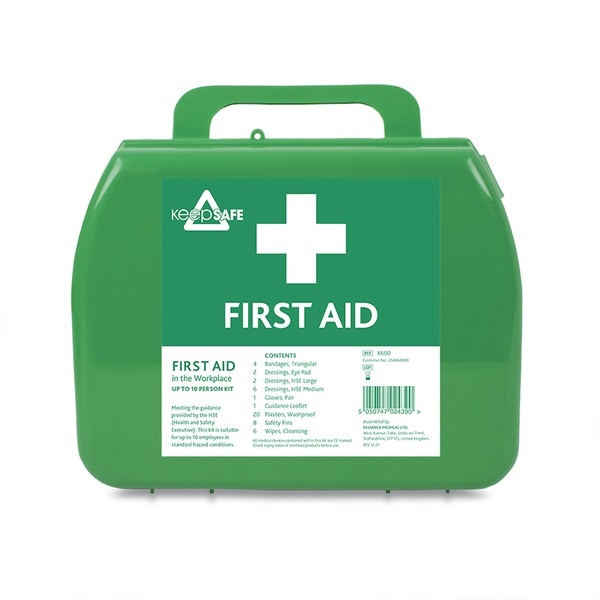 Click for a bigger picture.xx Standard HSE 10 First Aid Kit