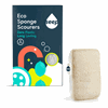 Seep Eco Sponge Scourers - Compostable Sponge With Loofah Scourer