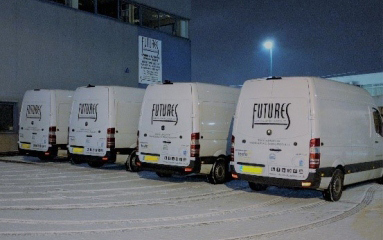 Delivery vans