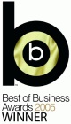 Best of Business award winner 2005 - Winner of Winners