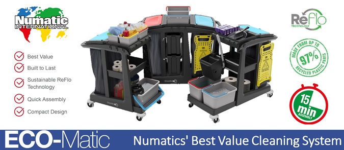 Numatic Eco Matic Trolley Range