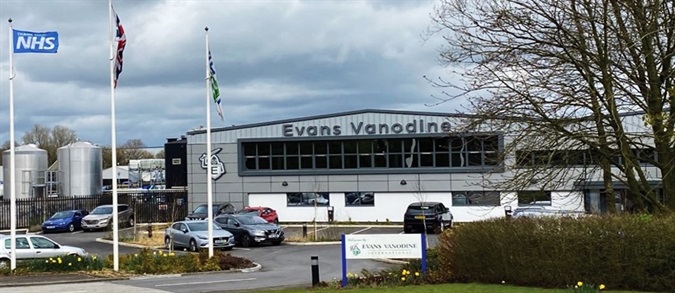 Evans Vanodine Factory