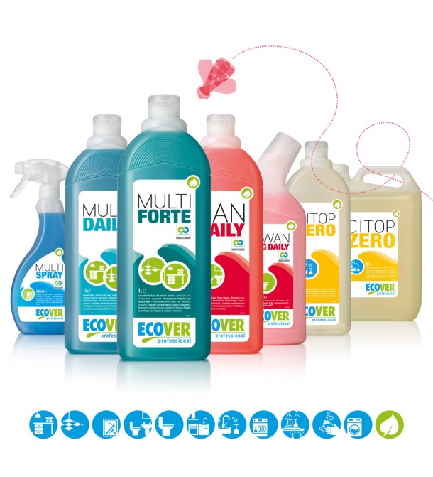 Award Winning Label Design For Ecover Professional Range