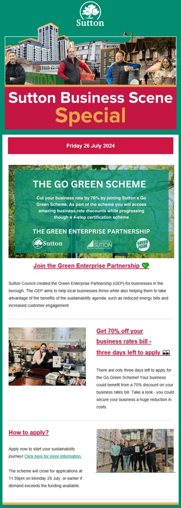 Go Green Scheme