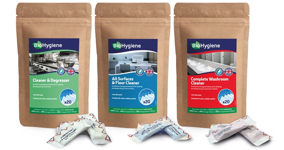 UKs First Biological Paper Cleaning Sachets - Article 01
