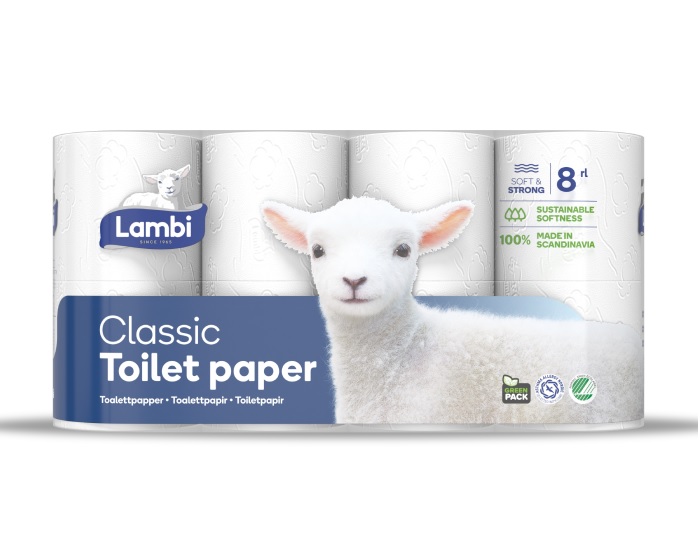 Lambi Classic 3ply Soft Toilet Roll 20m