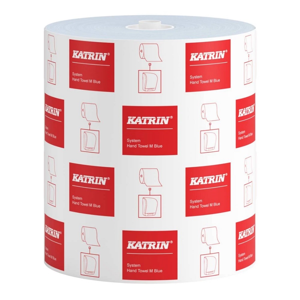 Katrin 460218 M2 System Hand Towel Roll 1ply Blue