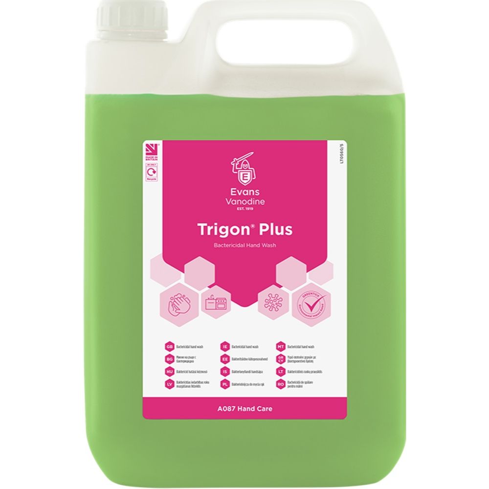 Trigon Plus Bactericidal Hand Wash 5L
