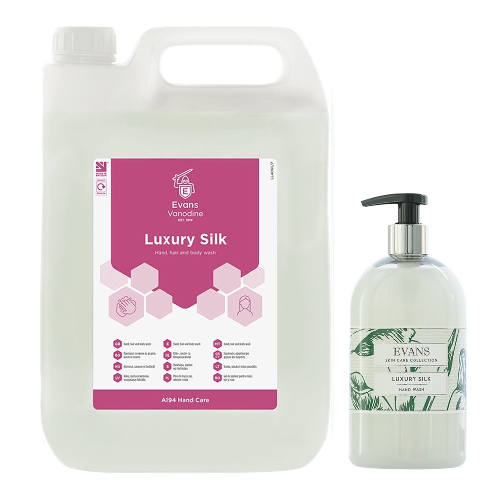 Evans Luxury Silk Hand Wash 500ml