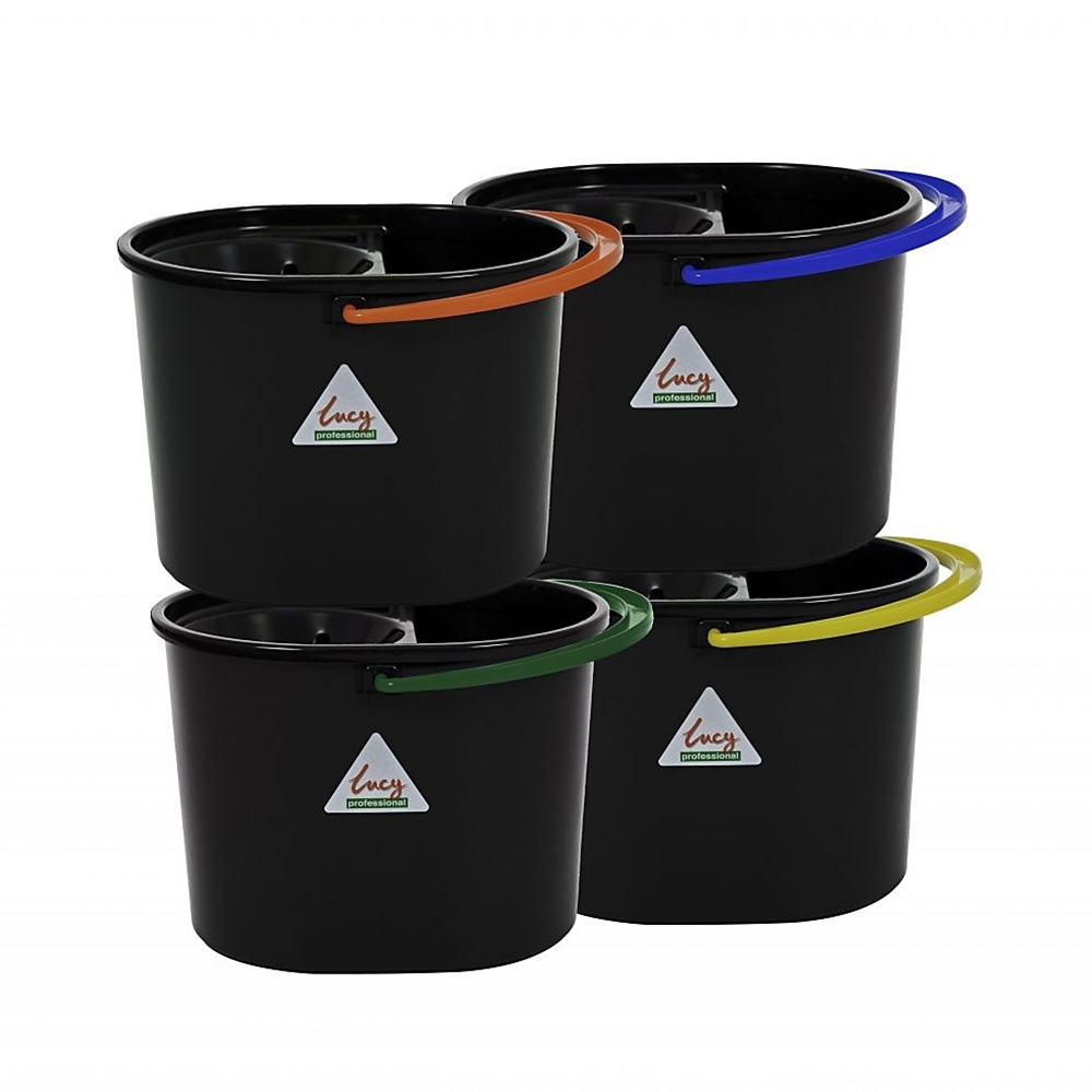 Lucy Mop Bucket + Wringer Blue - Durable Recycled Plastic