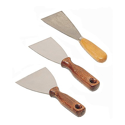 Paint + Paper Scraper - Caution - Sharp Object
