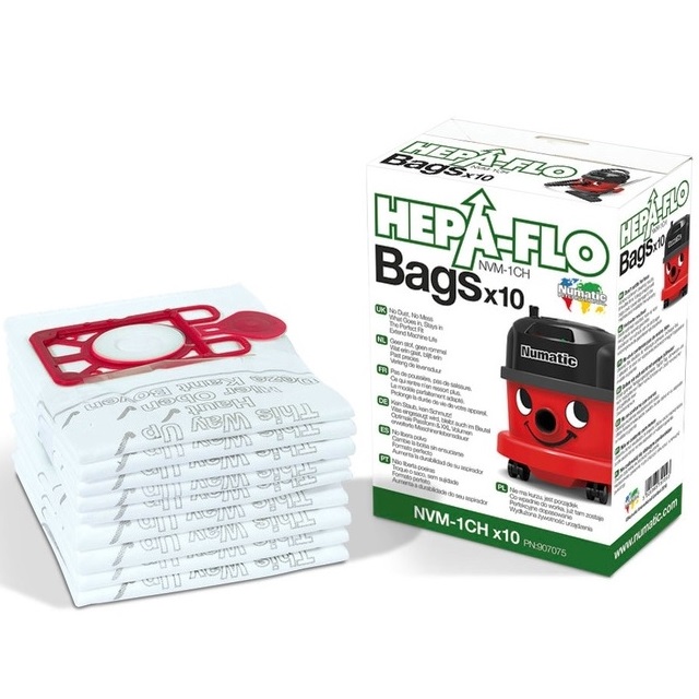 Numatic / Henry NVM-1CH Hepa-Flo Dust Bags - Genuine Numatic Bags