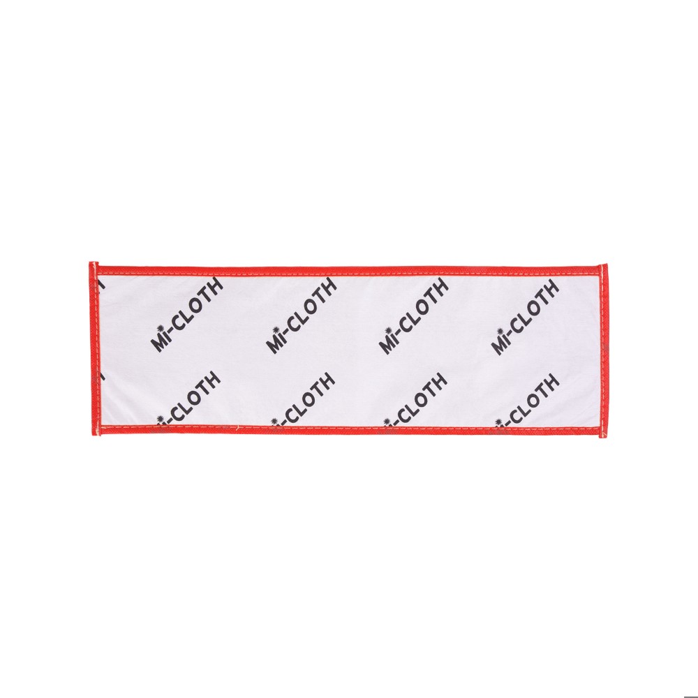Mi-Mop Disposable Microfibre Flat Red Pad - For Use with Pro-Mist Flat Mop System