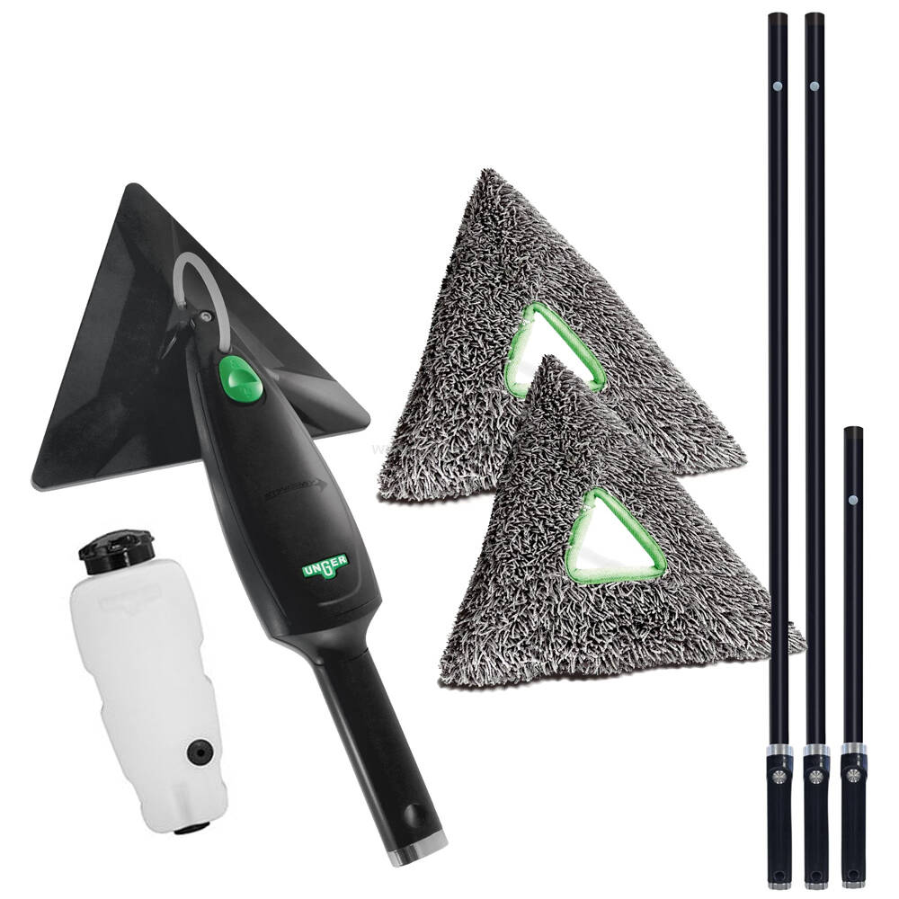 Stingray Indoor Cleaning Kit 330 OS (Inc 2x Long + 1x Short Easy-Click-Poles)