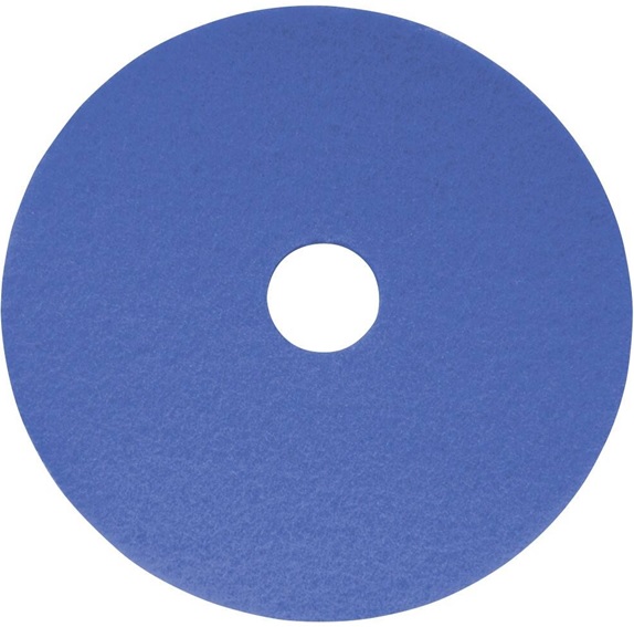 17&#39;&#39; Blue Floor Pads - 100% Recycled Polyester