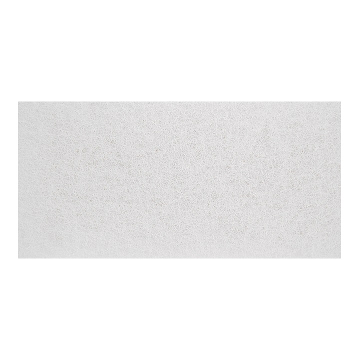 Octopus Edging Pad White 25X11cm - Light Duty Cleaning / Polishing