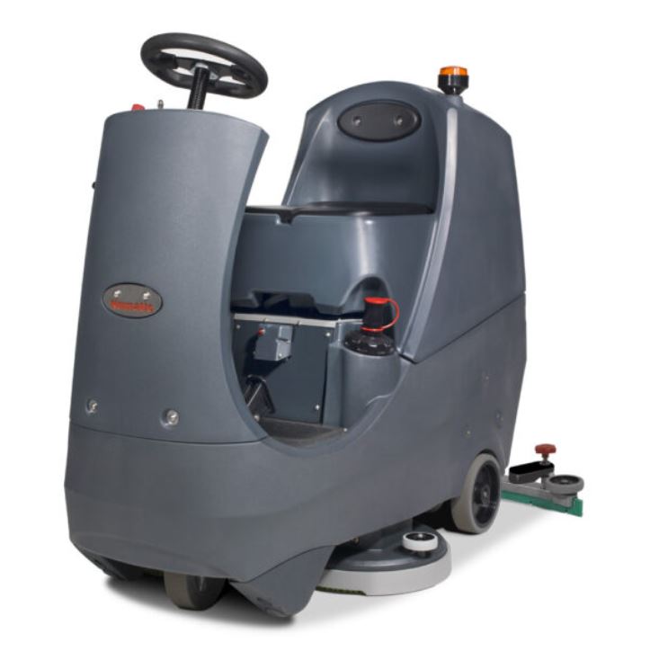 Numatic CRG8072 Compact Ride-on Twin Scrubber Dryer Battery 150RPM 80L