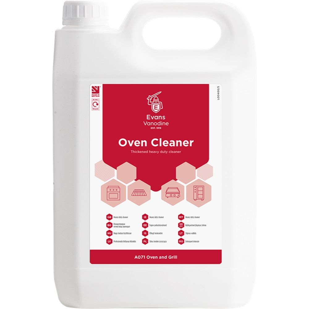 Oven Cleaner Thick Heavy Duty Degreaser 5L