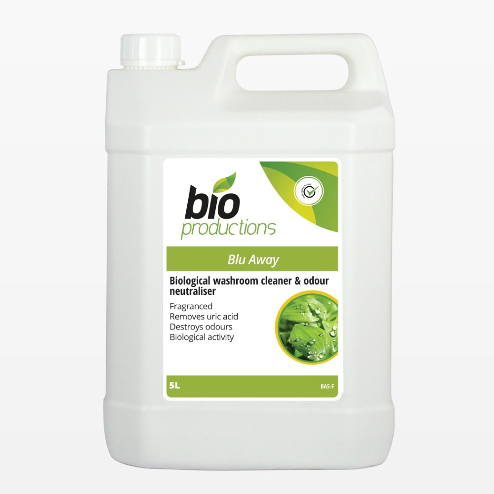 Blu Away Biological Washroom Cleaner & Odour Neutraliser 5L