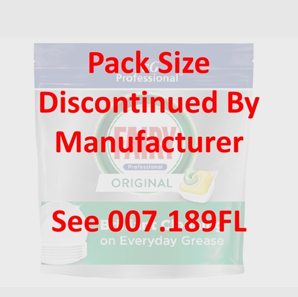 Pack SIze Discontinued - See 007.189FL