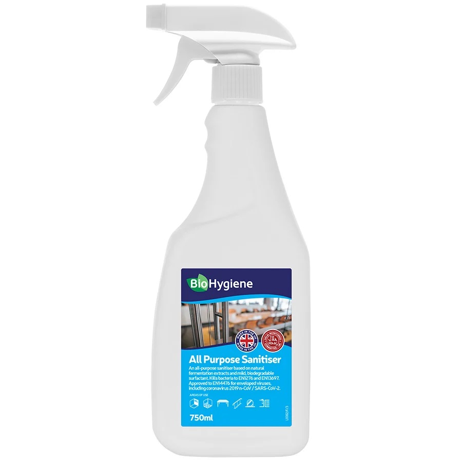 BioHygiene All Purpose Sanitiser RTU 750ml