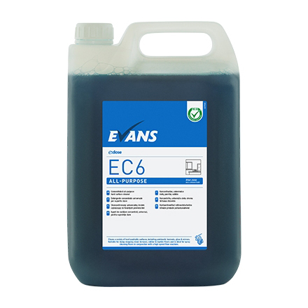 EC6 Blue Zone 5L Concentrated All Purpose Interior Hard Surface Cleaner