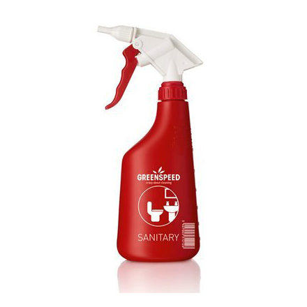 Empty Greenspeed Trigger Spray Red 650ml Washroom / Sanitary