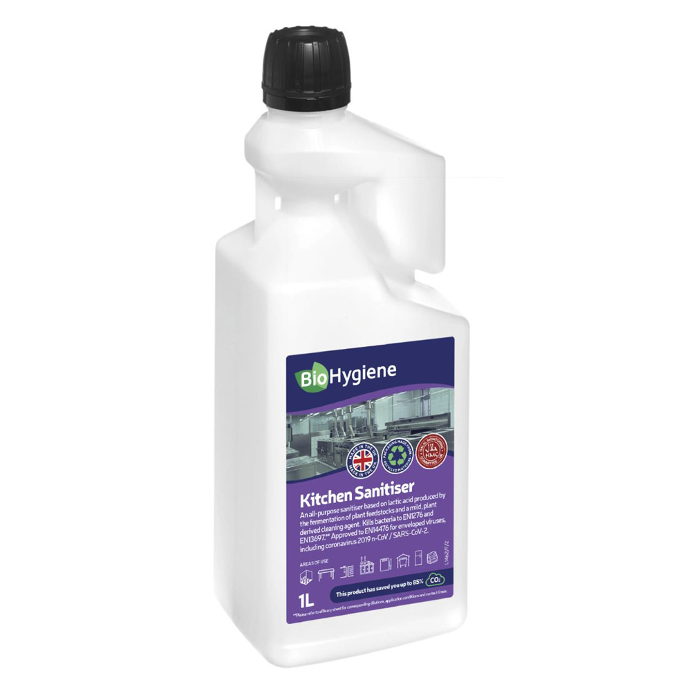 BioHygiene Kitchen Sanitiser 1L Concentrate