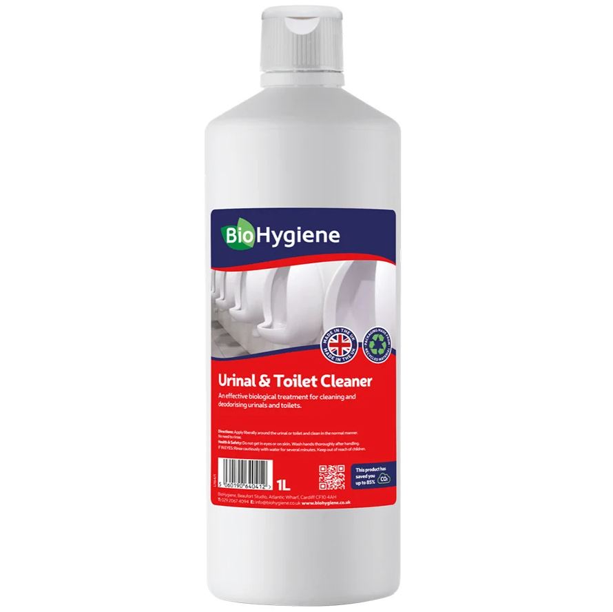 BioHygiene Urinal + Toilet Cleaner 1L Biological