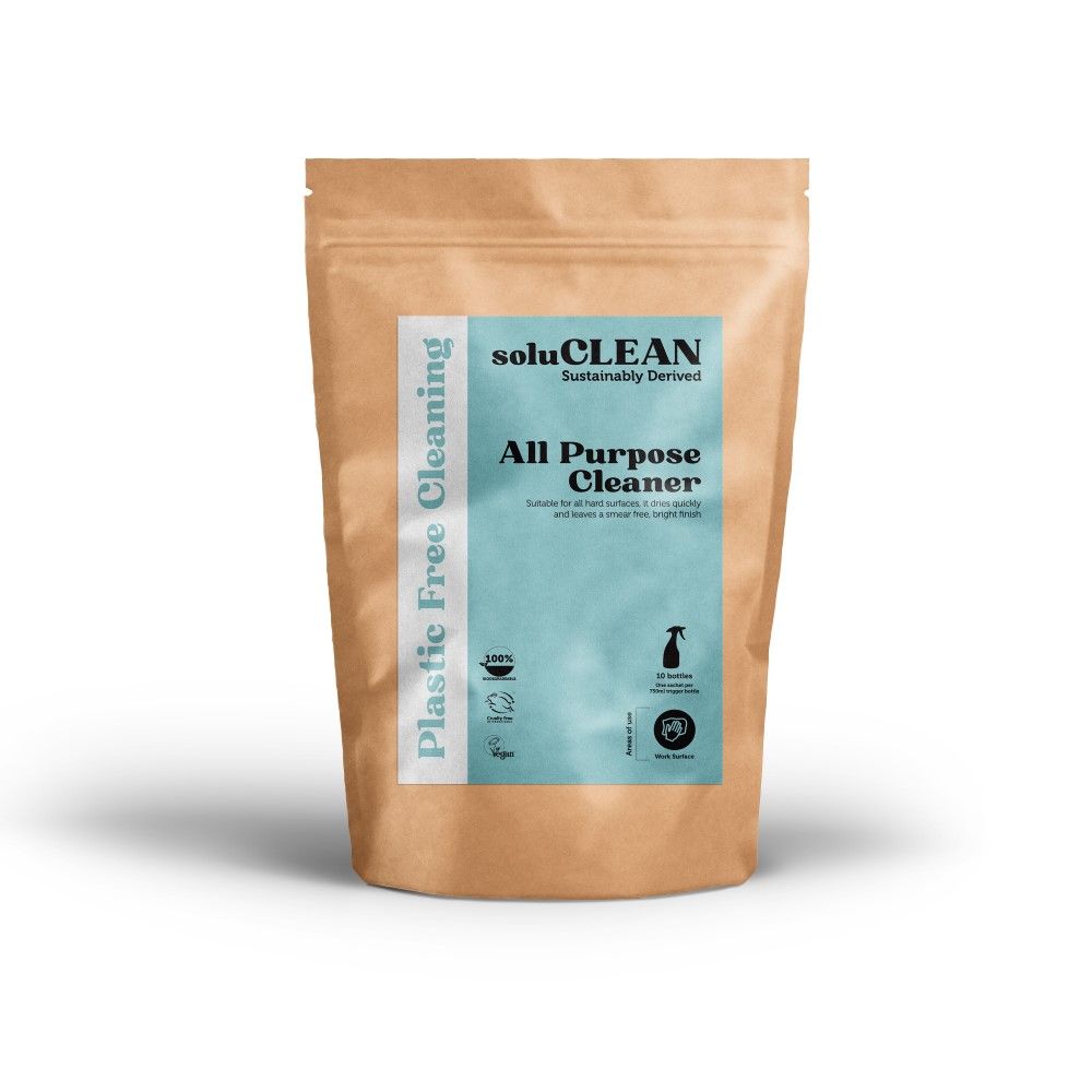 SoluClean All Purpose Cleaner Fragranced Blue Sachets 750ml