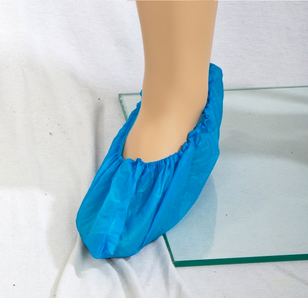 Disposable Over Shoes 16&#39;&#39; Blue