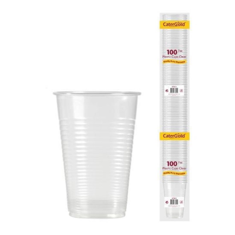 7OZ / Non Vend Clear Plastic Cups