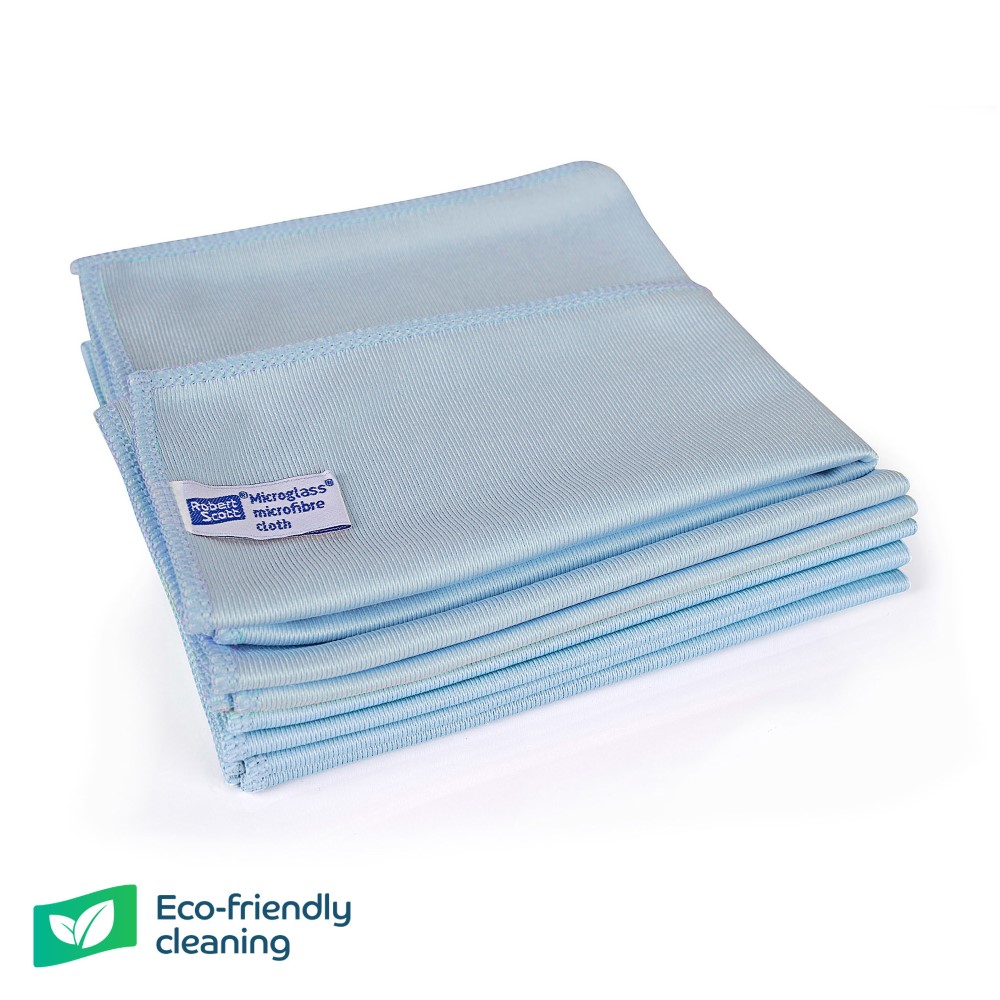 Microfibre Blue Glass Cloth 40CM