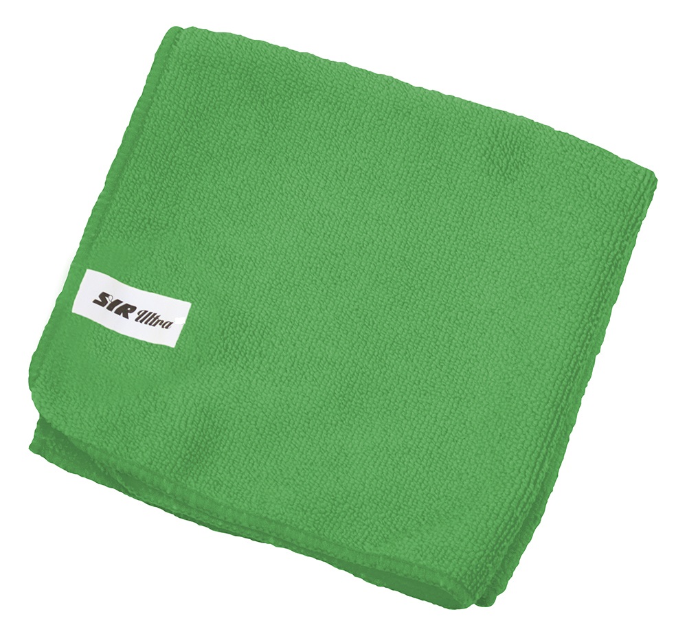 Individual Microfibre Cloth Green