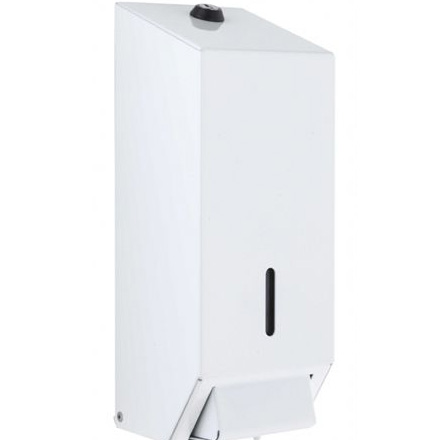 White Metal Soap Dispenser 1L