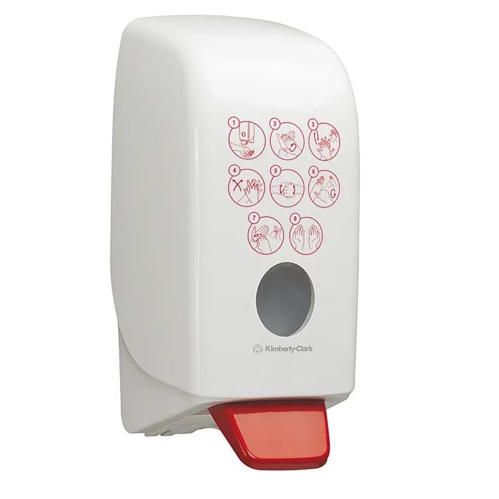 KC 7124 Hand Sanitiser Dispenser - Only Compatible With KC 1L Cartridges