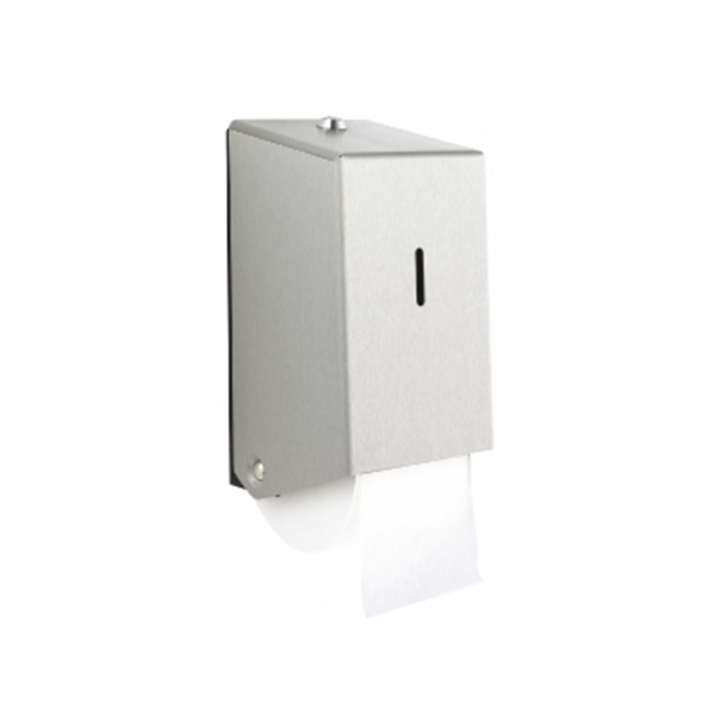 Stainless Steel Two Roll Toilet Roll Dispenser
