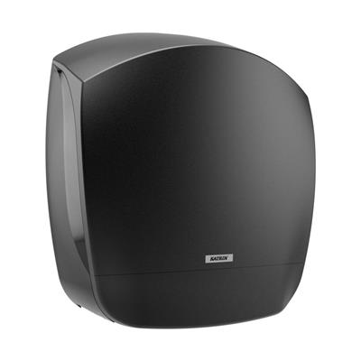 Katrin Jumbo Toilet Roll Dispenser Black 82186