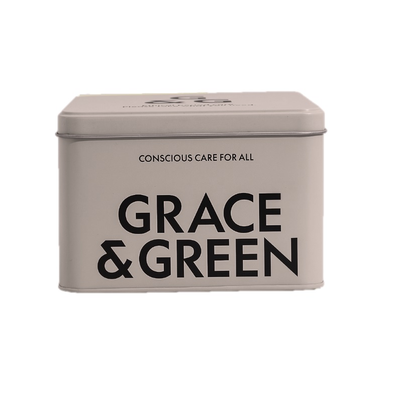 Grace & Green Durable Display Tin - Pink Clay
