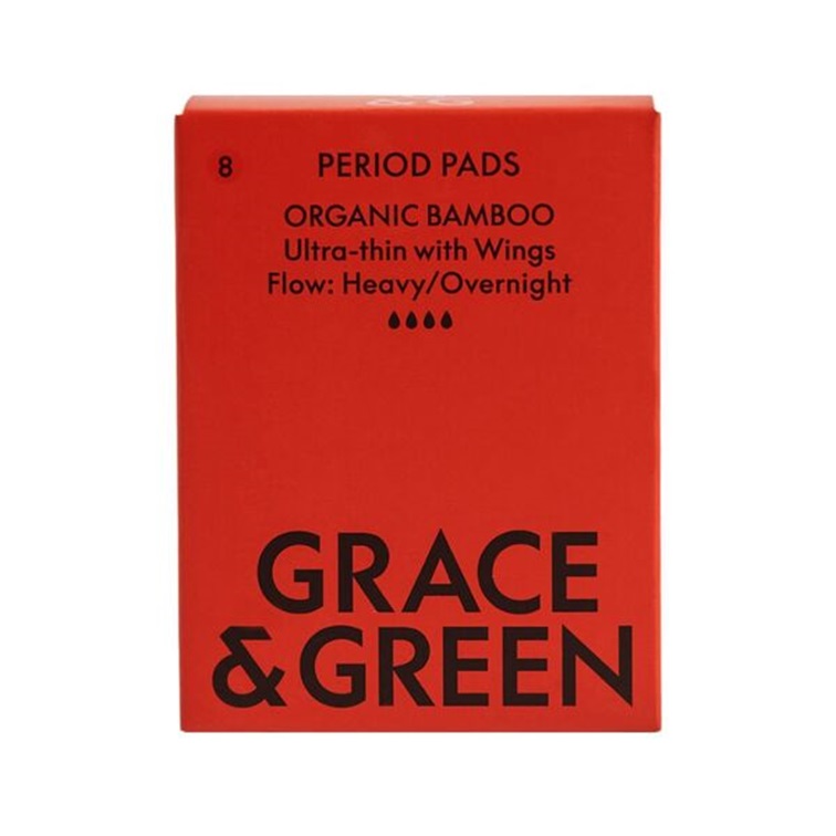 Organic Grace & Green Bamboo Pads Day (Heavy)