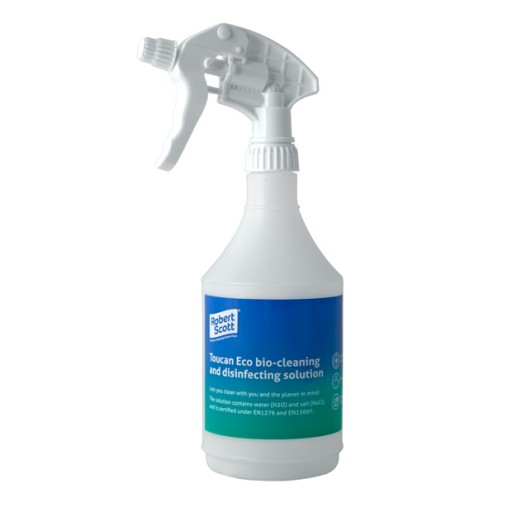 Reusable 750ml Bottle + Trigger For Toucan Eco Solution