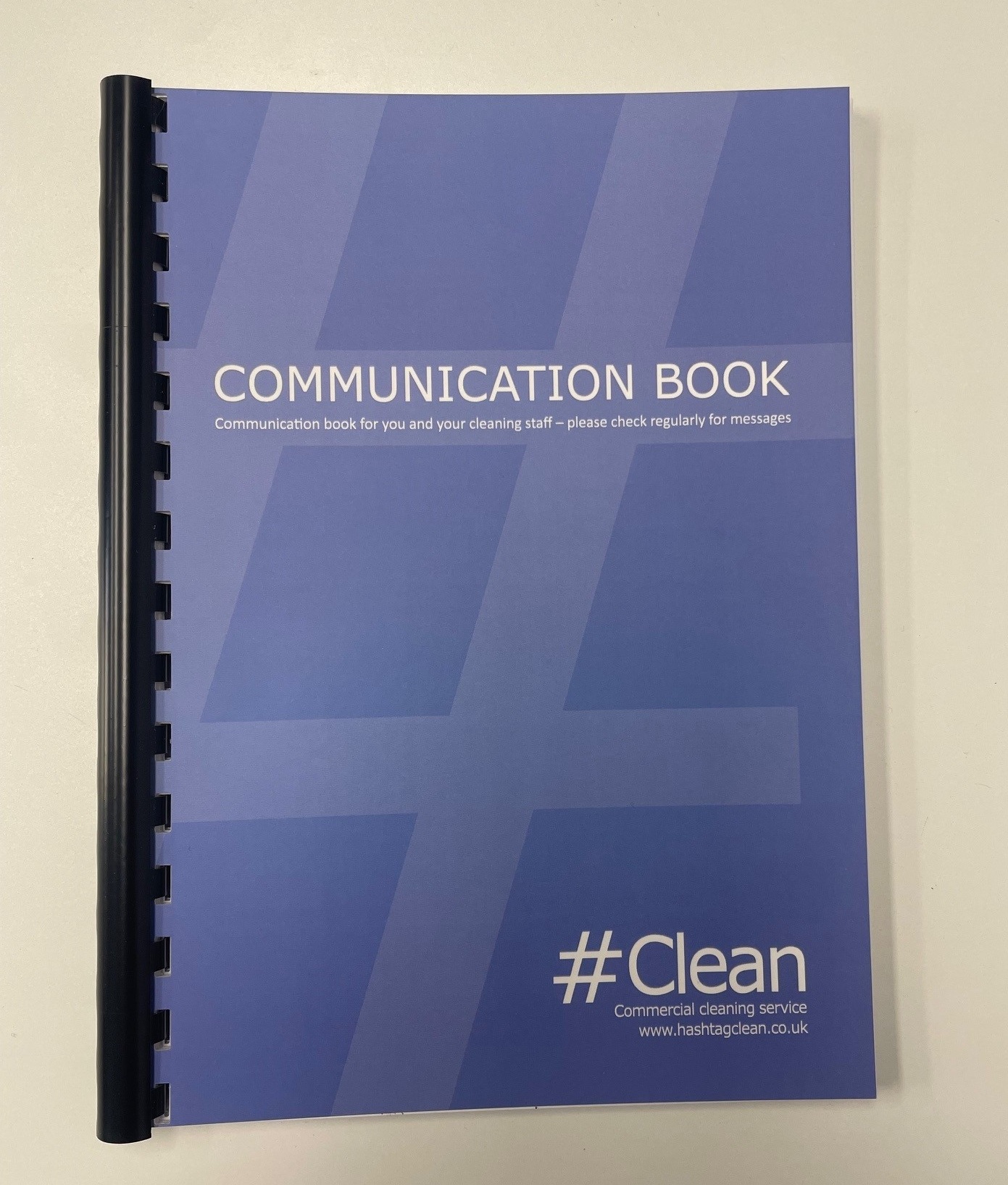Hashtag Branded Comments Book