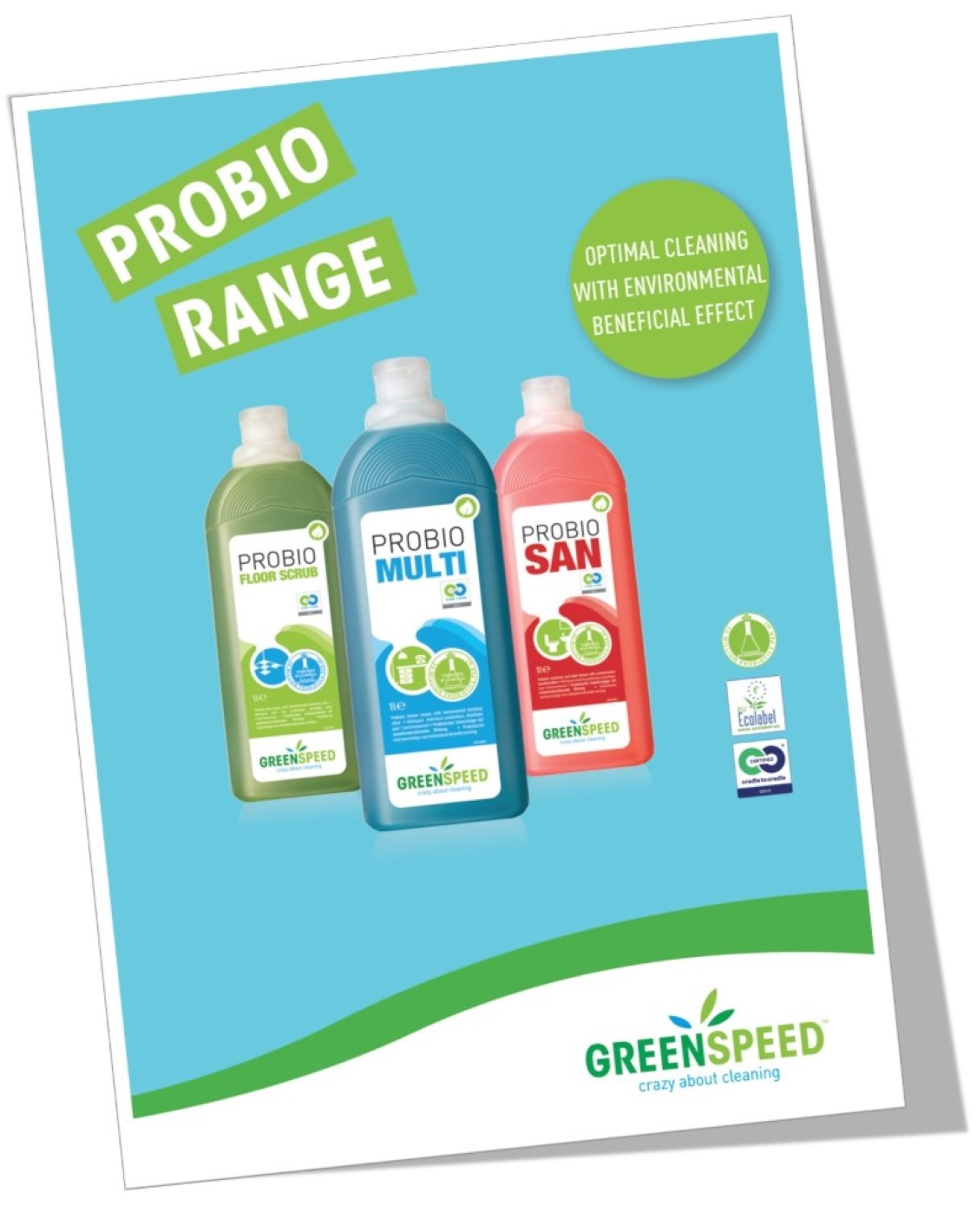 Brochures - Greenspeed Probio Cleaning Range Brochure