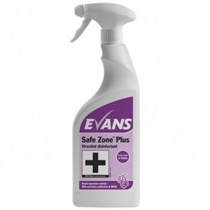 Safe Zone Plus Virucidal Disinfectant - EN 14476