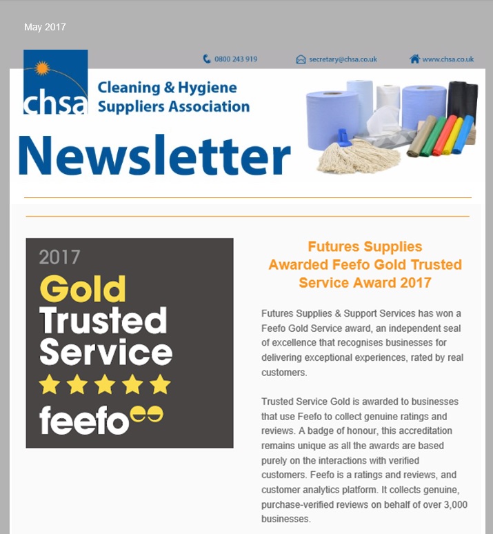 CHSA News - FEEFO Gold Trusted