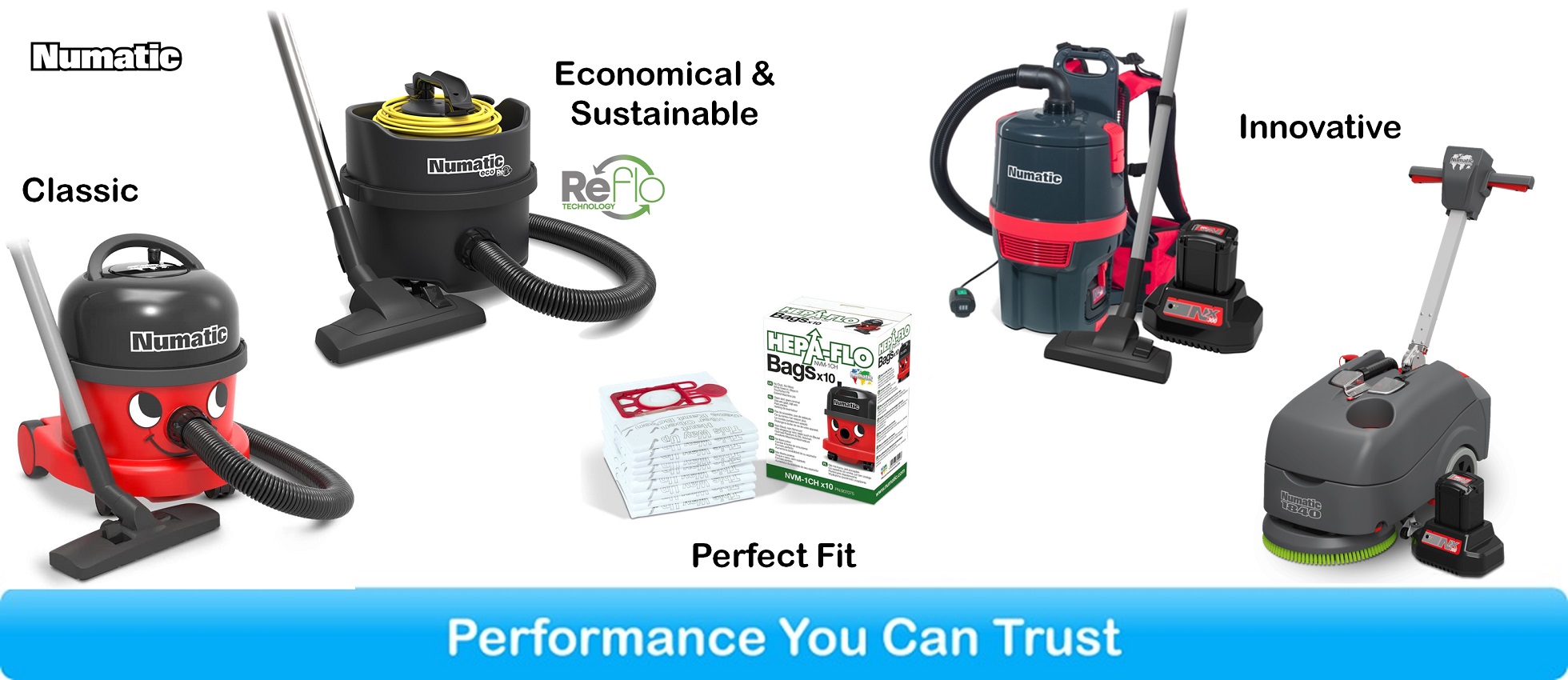 Numatic - Performance You Can Trust