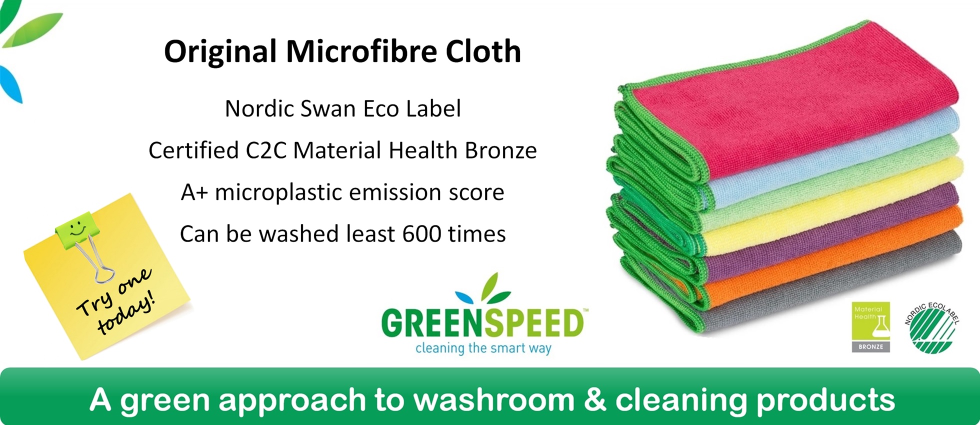 Greenspeed Original Microfibre Cloths